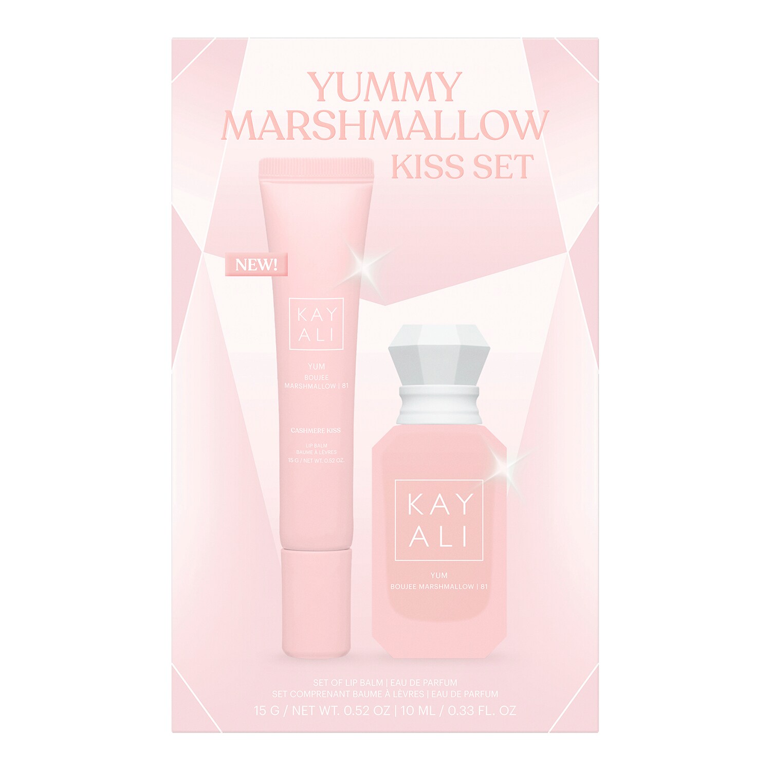 Kayali Yummy Marshmallow Kiss Set 10Ml + 15G
