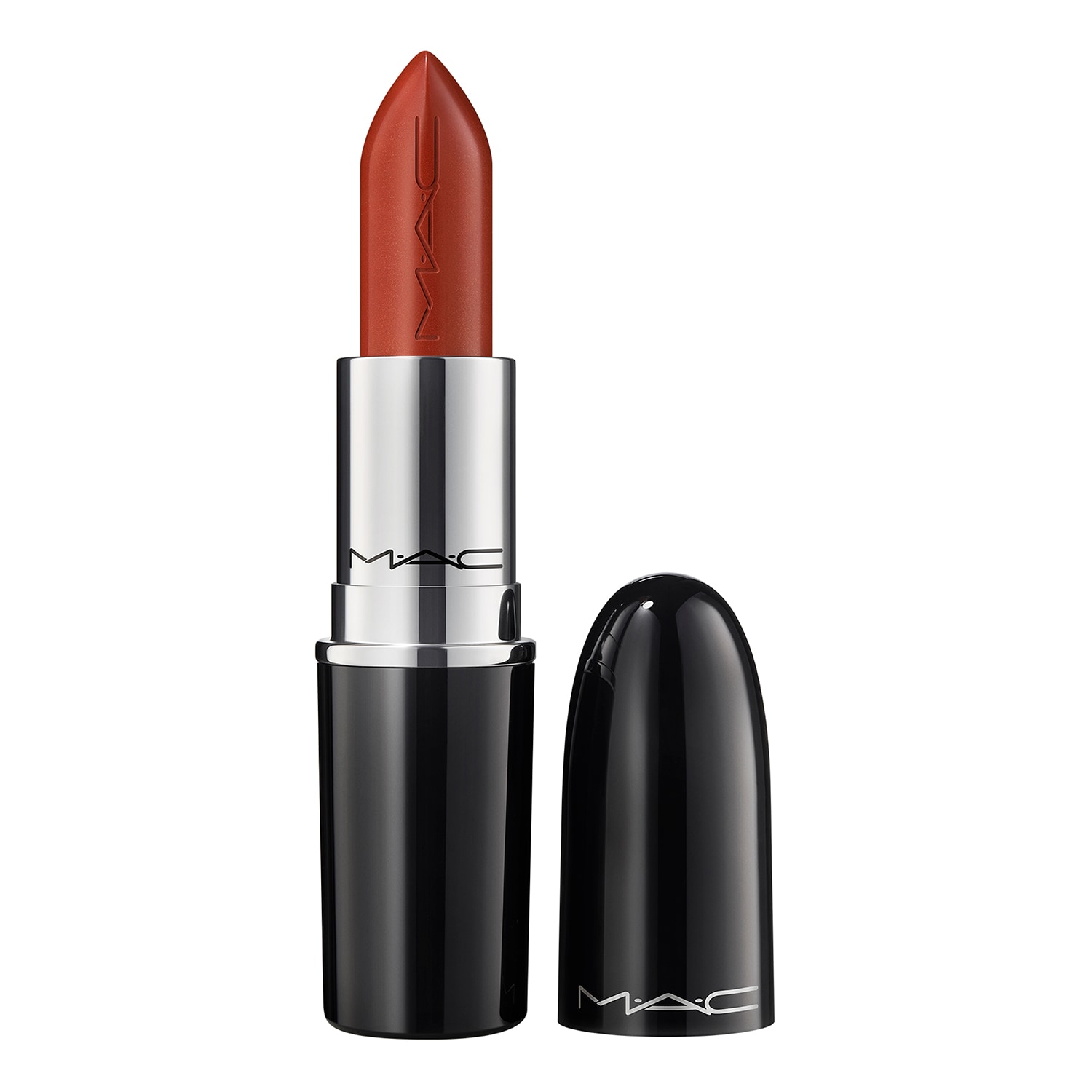 Mac Lustreglass Sheer-Shine Lipstick Work Crush (3.5G)