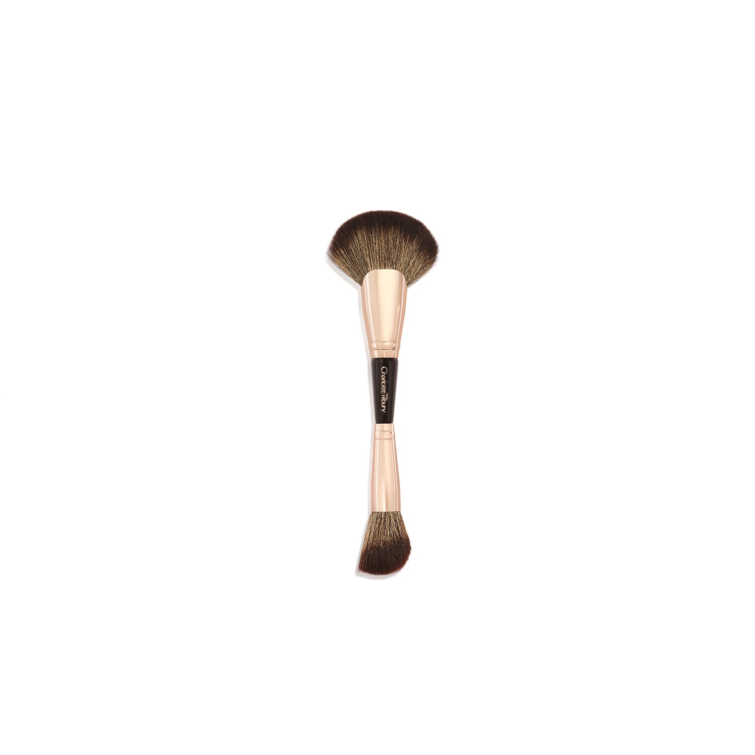 Charlotte Tilbury Airbrush Flawless Easy Soft Blur Bronzer + Blusher Brush 1 Pc