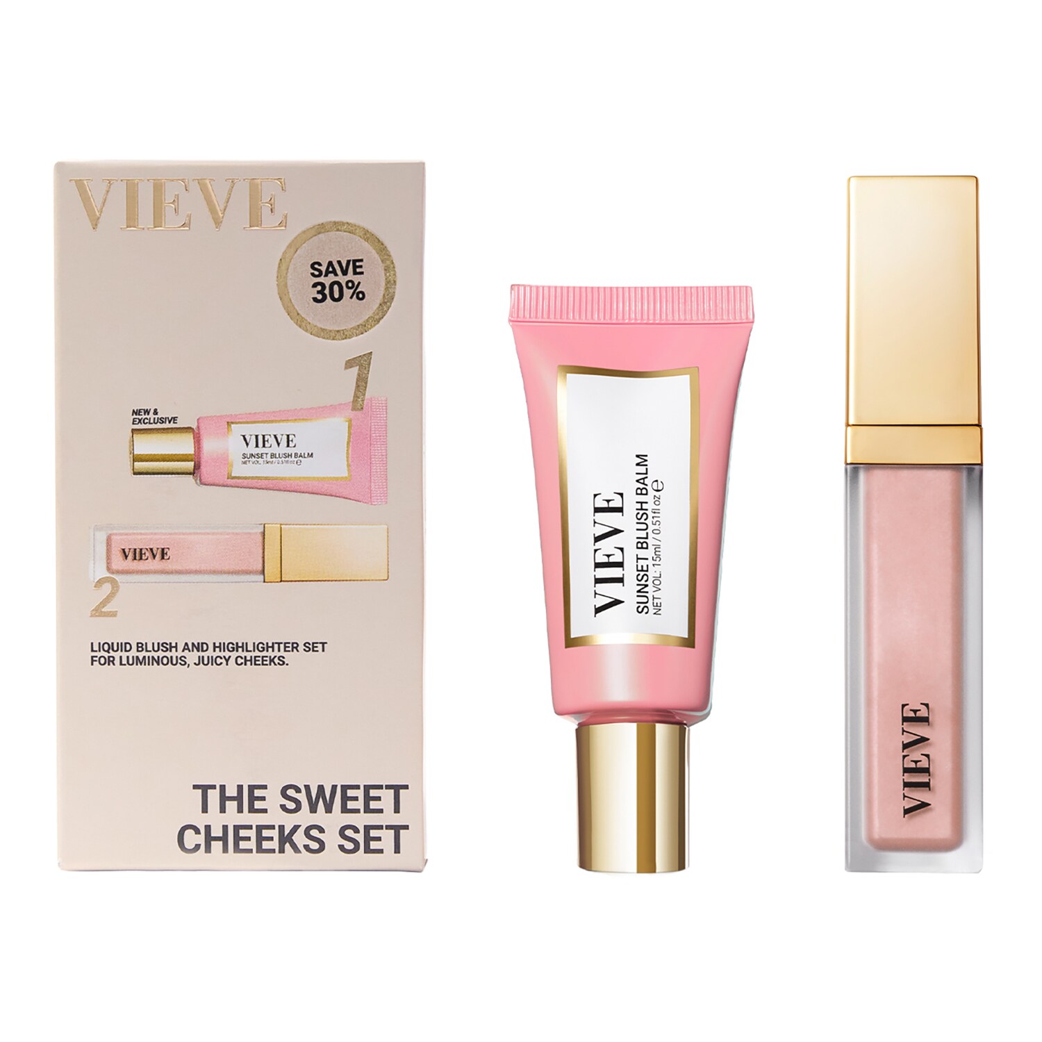 Vieve The Sweet Cheeks Set (Worth £52) - Image 3