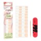 Gel Nail Wraps - French Long