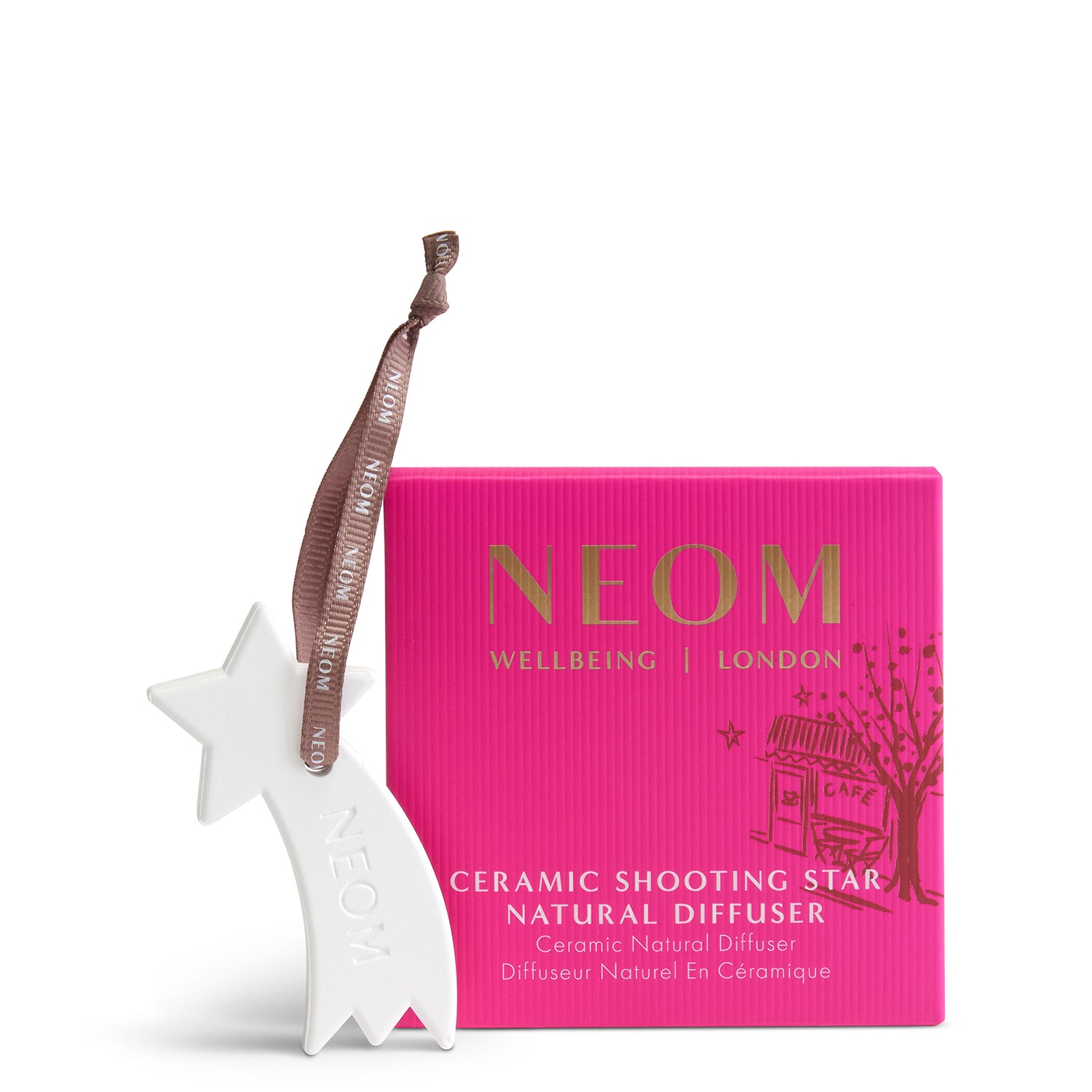 Neom Wellbeing Ceramic Shooting Star Natural Diffuser 29G - Image 4
