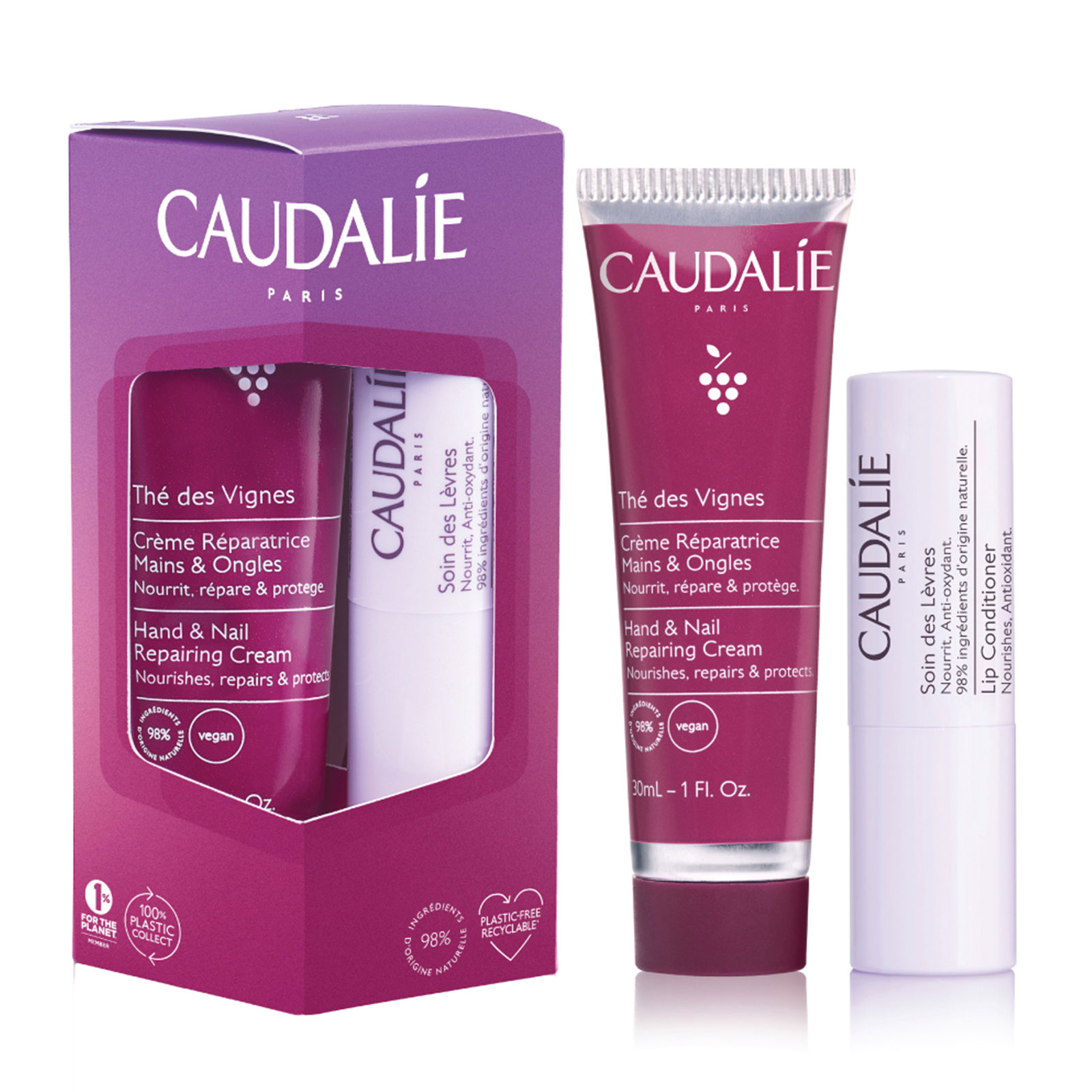 Caudalie Caudalie Thé Des Vignes Lip And Hand Duo
