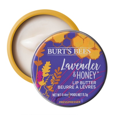 100% Natural Moisturizing Lip Butter with Lavender & Honey