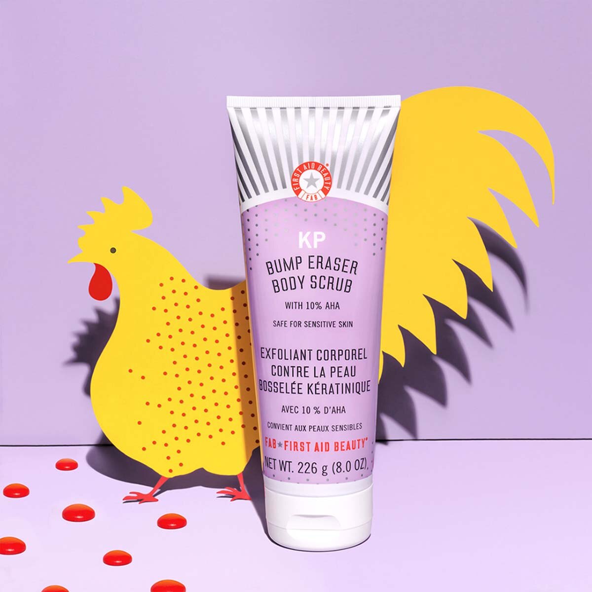 First Aid Beauty Kp Bump Eraser Body Scrub With 10% Aha 226G