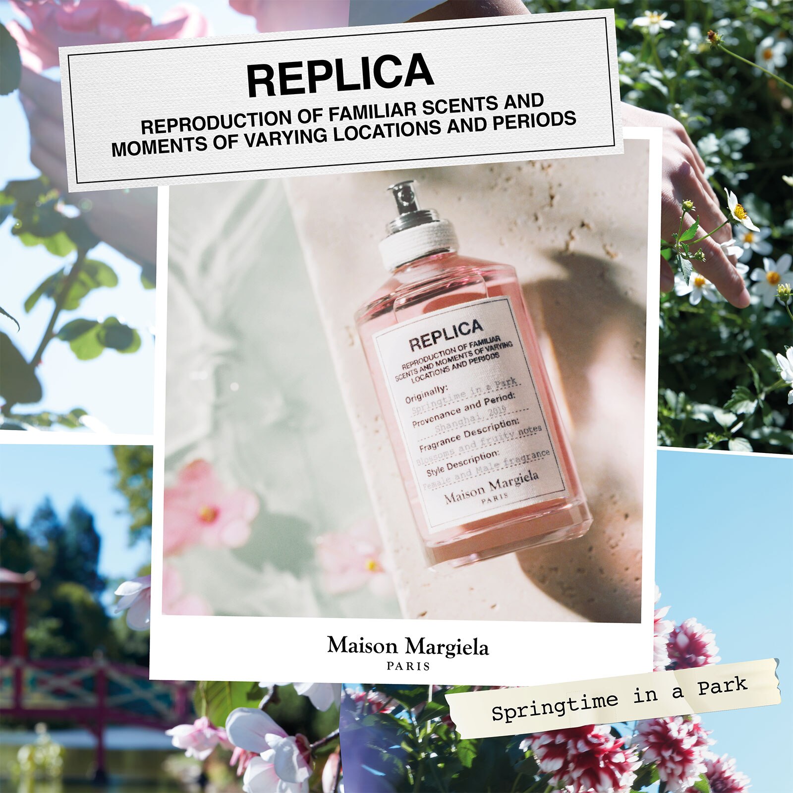 Maison Margiela Replica Springtime In The Park Eau De Toilette 100Ml