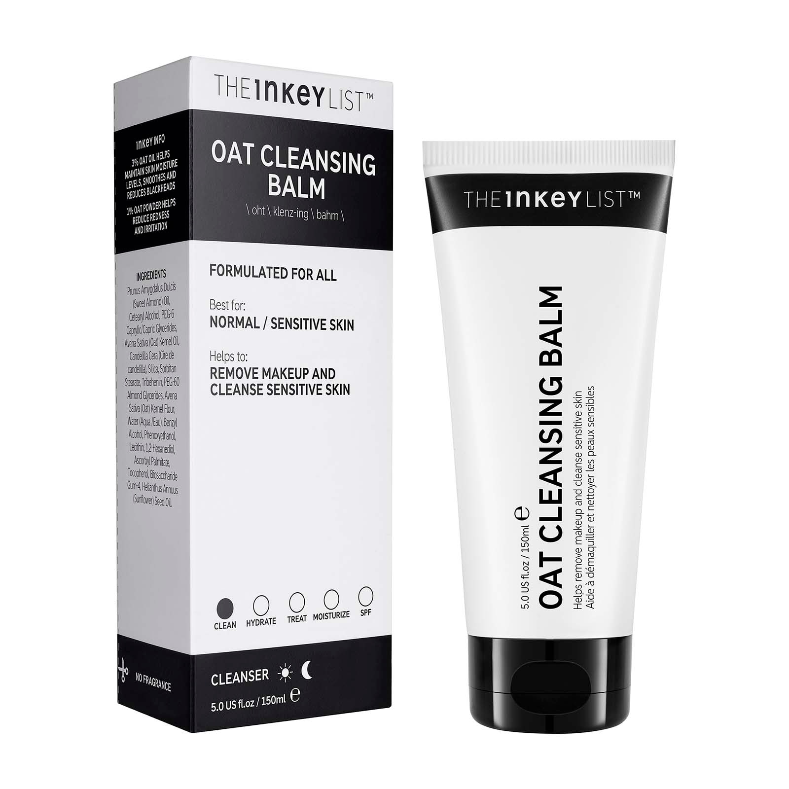 The Inkey List Oat Cleansing Balm 150Ml