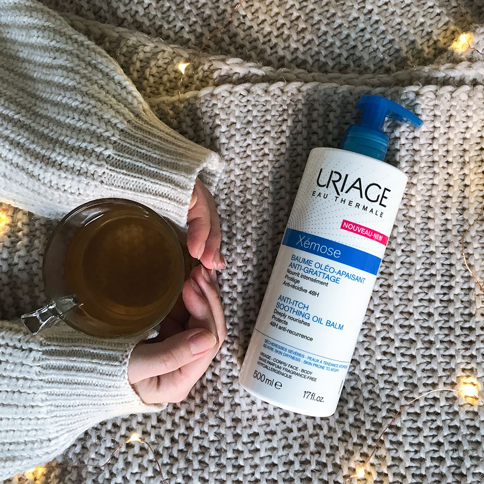 Uriage Xémose Anti-Itch Soothing Oil Balm 500Ml