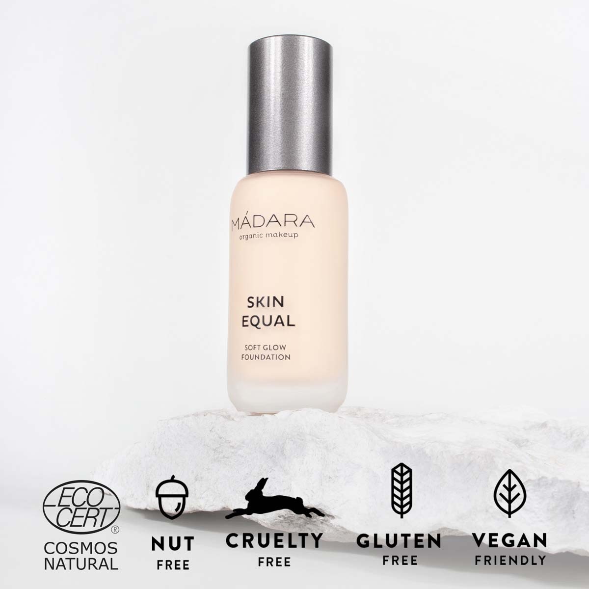 Madara Skin Equal Soft Glow Foundation 30Ml 20 Ivory
