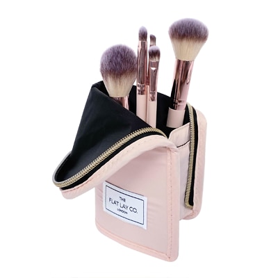 XXL Standing Makeup Brush Case in Blush