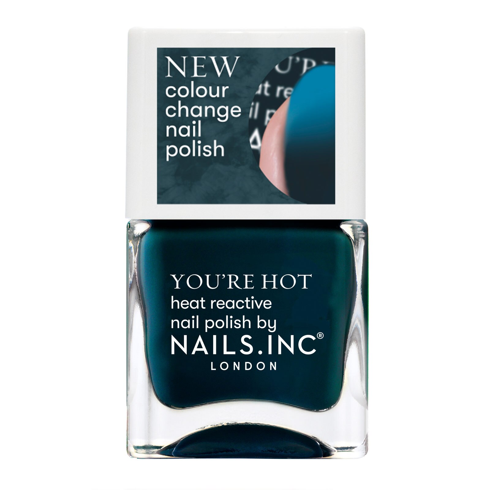 Nailsinc Nails.Inc Thermochromic Polish 14Ml Getting Hot In Here