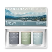 Skandinavisk EXPLORE Mini Scented Candle Trio Set