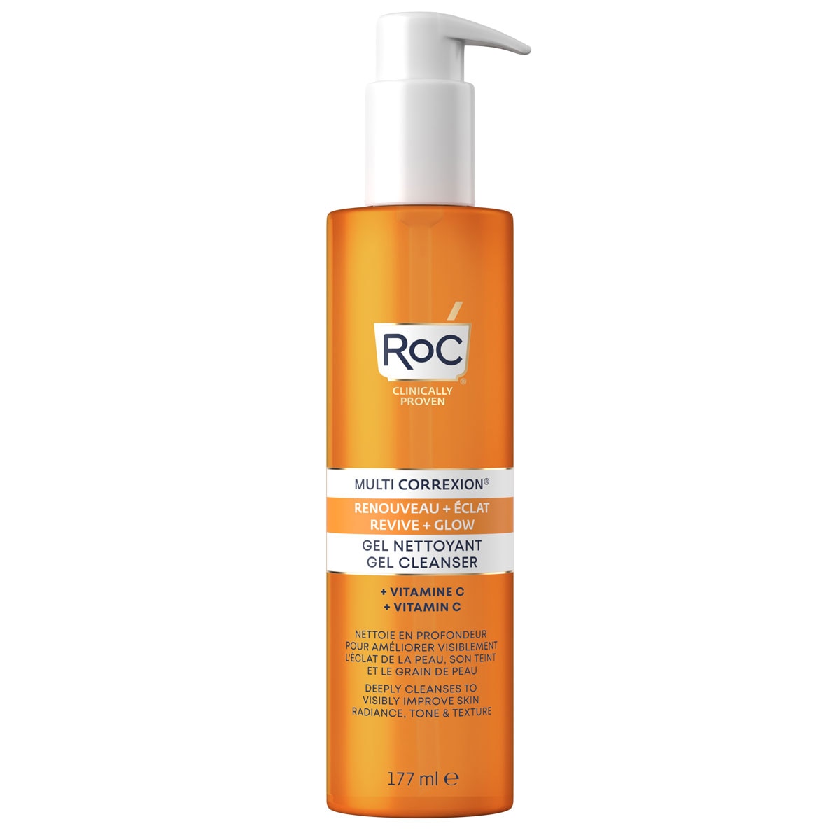 Roc Multi Correxion Revive + Glow Gel Cleanser 177Ml