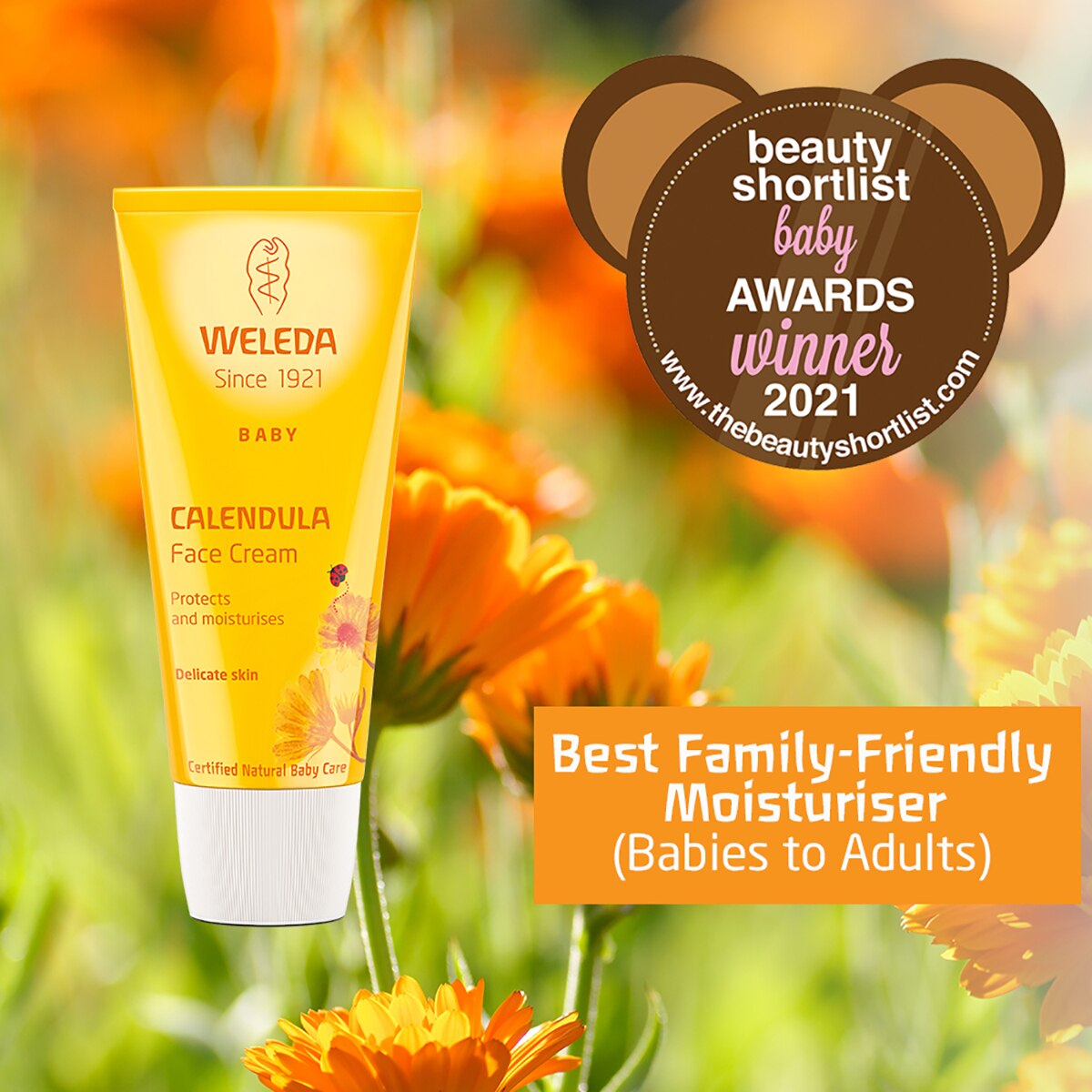 Weleda Baby Calendula Face Cream 50Ml