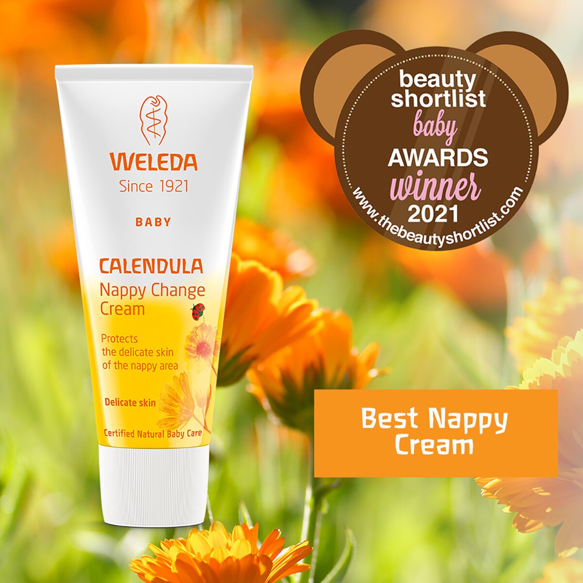 Weleda Baby Calendula Nappy Change Cream 75Ml