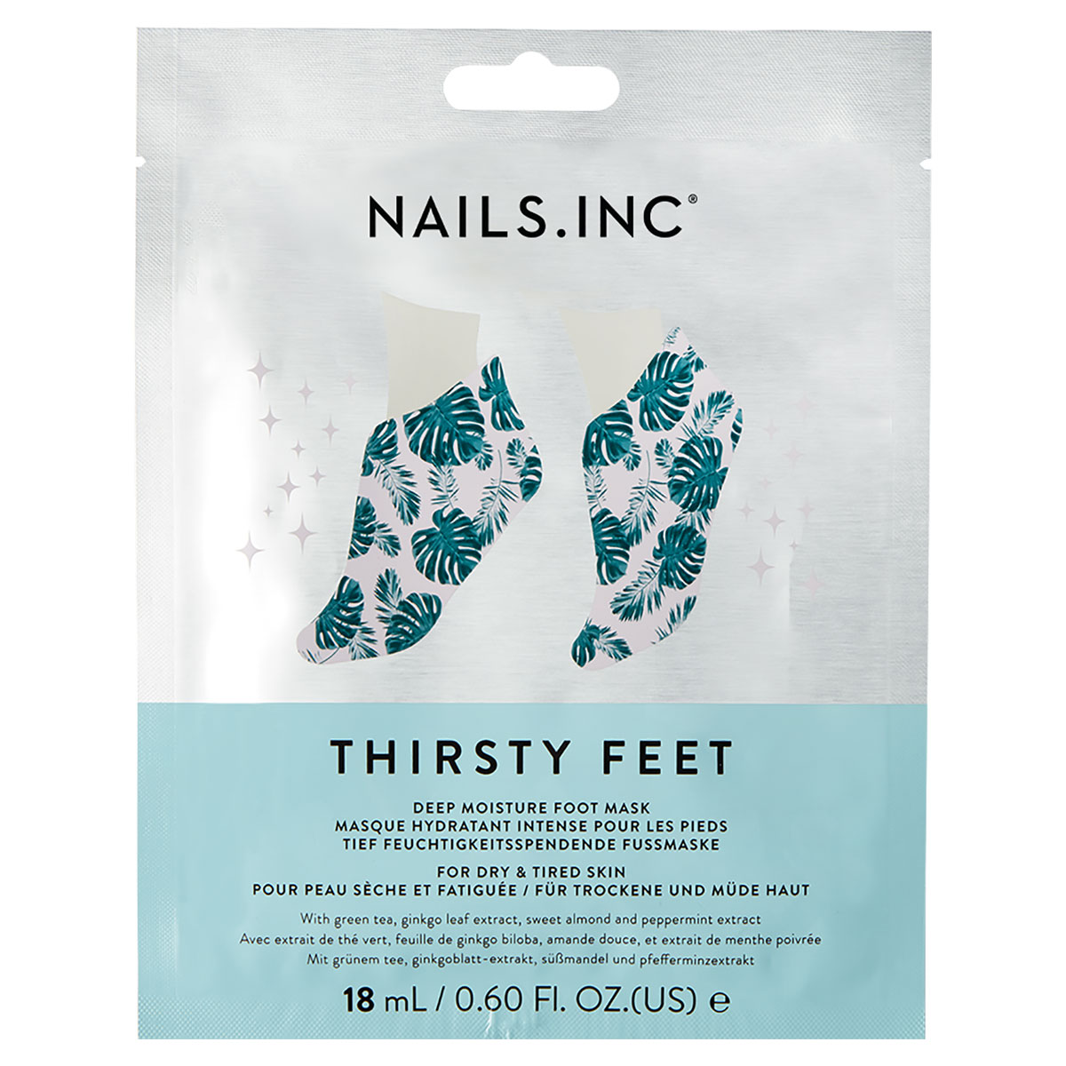 Nailsinc Nails.Inc Thirsty Feet Foot Mask