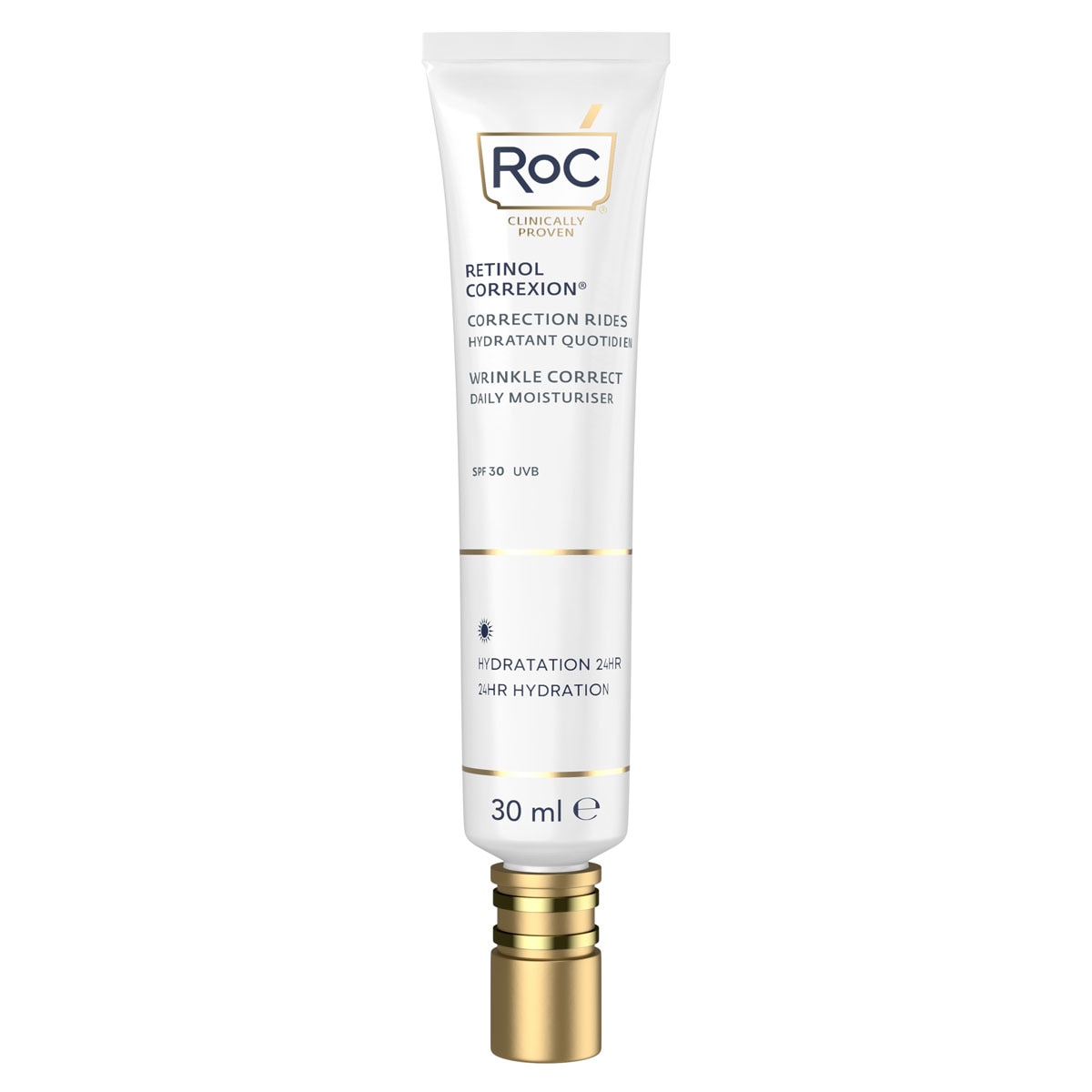 Roc Retinol Correxion Wrinkle Correct Daily Moisturiser Spf30 30Ml