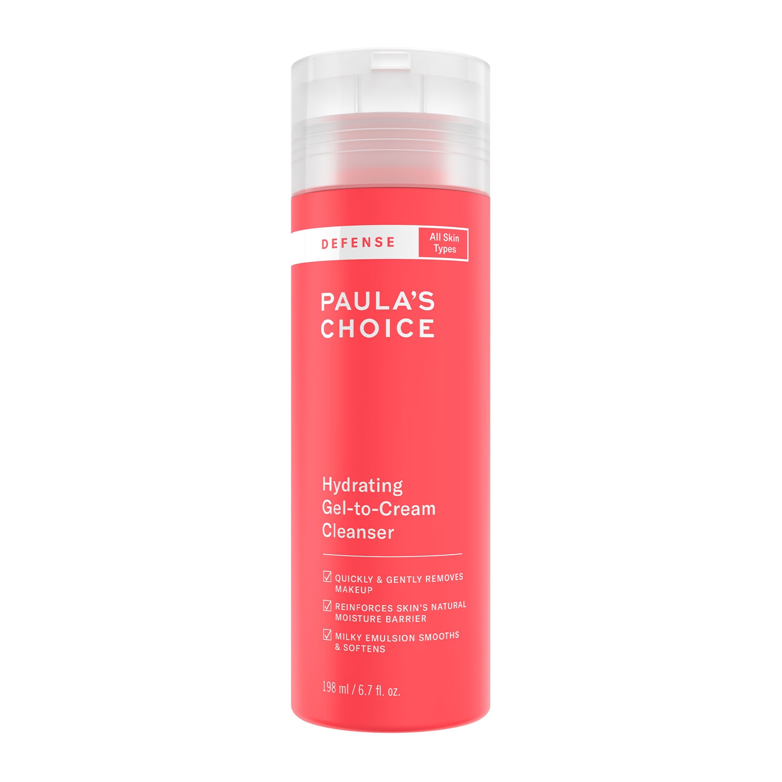 Paula's Choice Paula's Choice Defense Gel-To-Cream Cleanser 198Ml