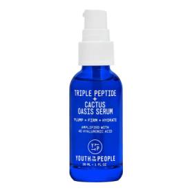YOUTH TO THE PEOPLE Triple Peptide + Cactus Oasis Serum - Hydrating face and neck serum 30  ml