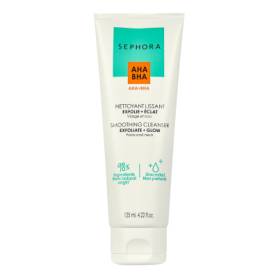 SEPHORA COLLECTION Smoothing cleanser exfoliates + radiance - Cleansing gel for face and neck Cleansing gel for face and neck (125 ml)