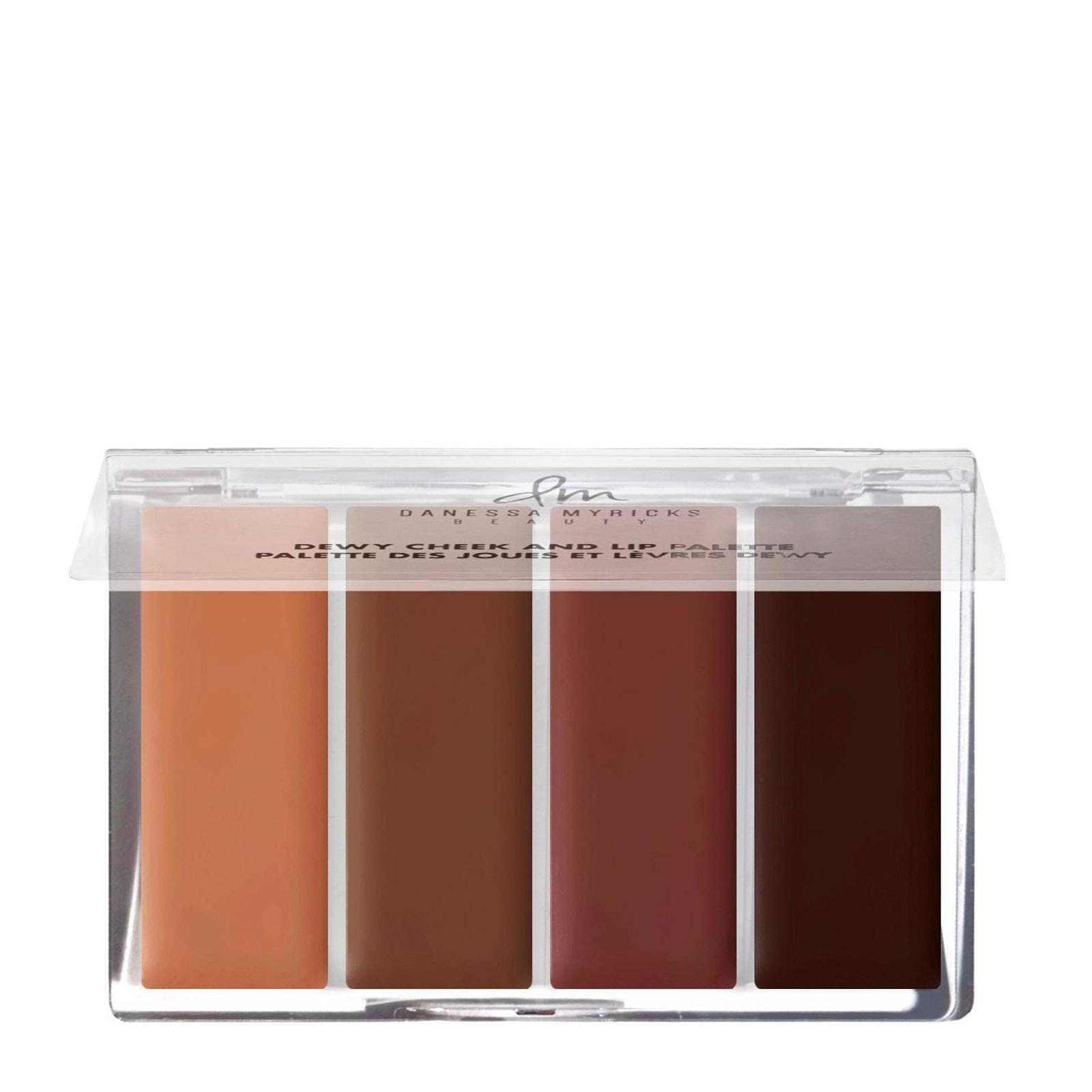 Danessa Myricks Beauty Danessa Myricks Beauty Dewy Cheek & Lip Balm Palette Dew It Undercover 25G
