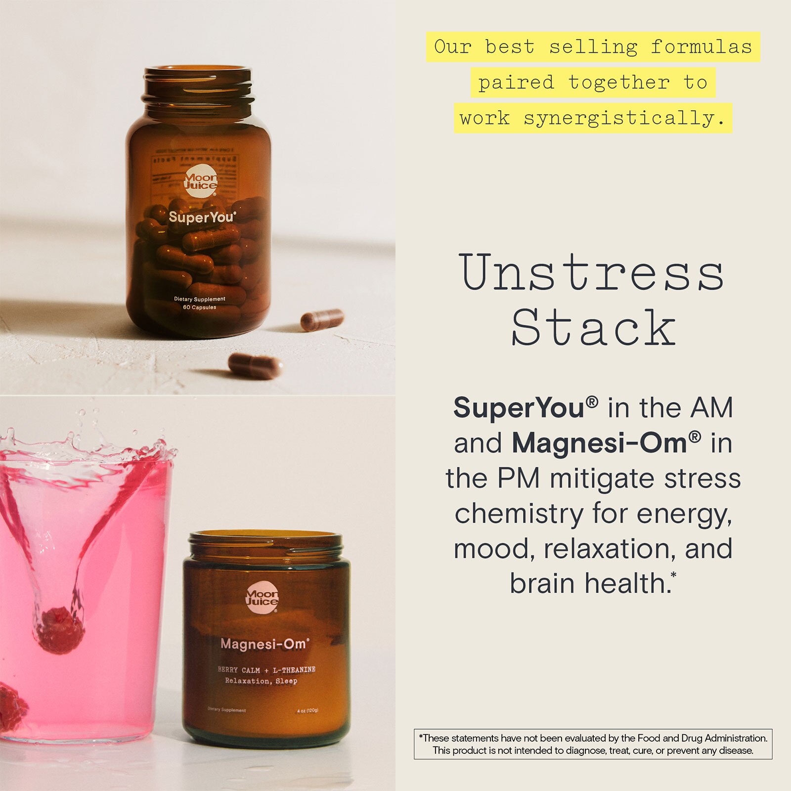 Moon Juice Super You Side Effects Moon Juice SuperYou Natural Stress Relief 60 Capsules | SEPHORA UK