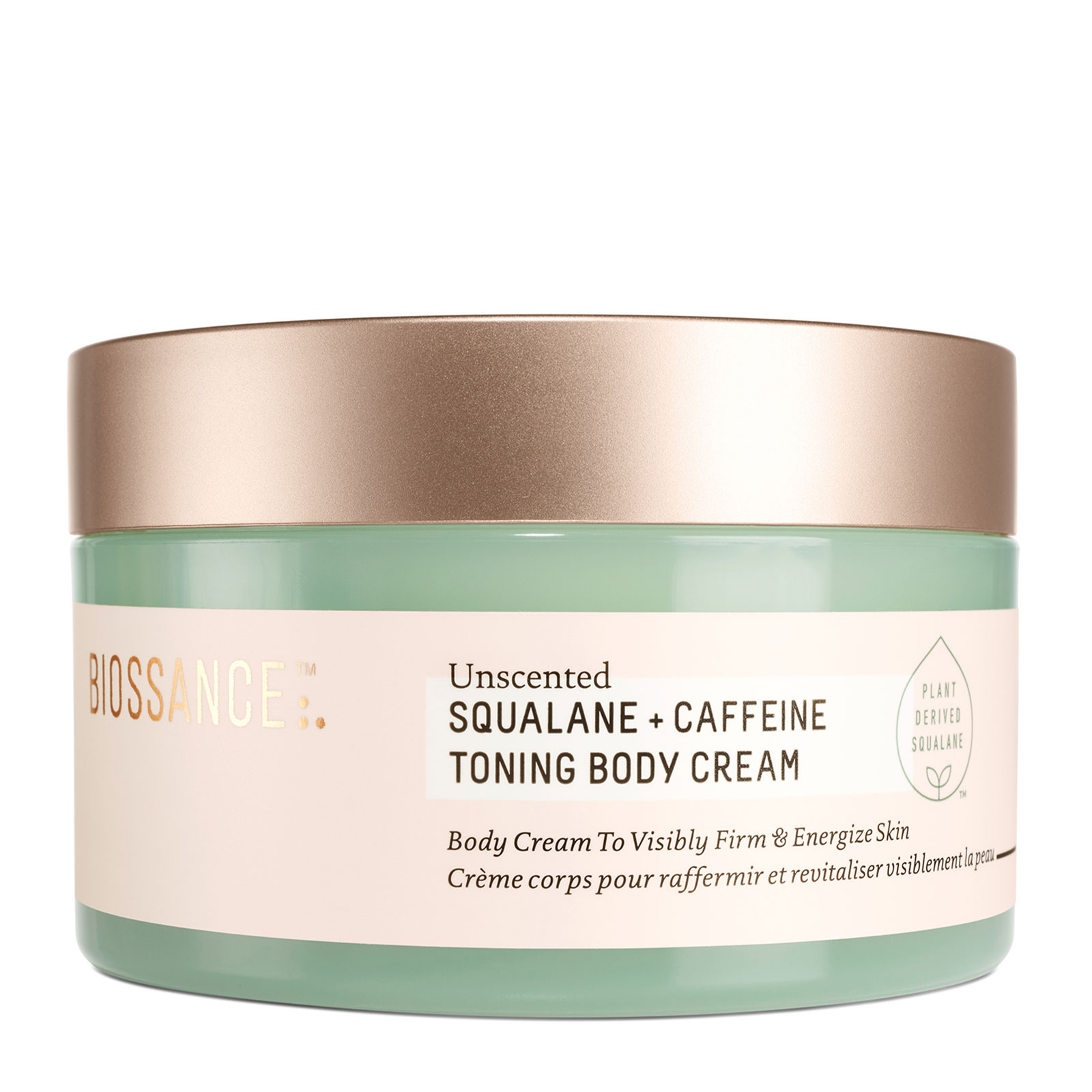 Biossance Biossance Squalane + Caffeine Toning Body Cream - Unscented 200Ml