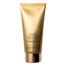 KORA ORGANICS Turmeric Brightening & Exfoliating Mask 2-in-1 - Facial mask 30 ml