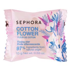 SEPHORA COLLECTION Fizzing Star Bath Cube 15g Cotton Flower