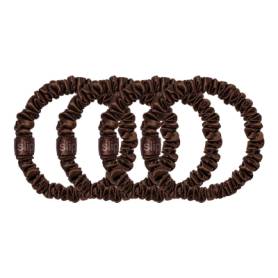 SLIP pure silk skinny scrunchies x 4