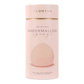 CLOMANA BEAUTY Marshmallow Sponge Set of Four