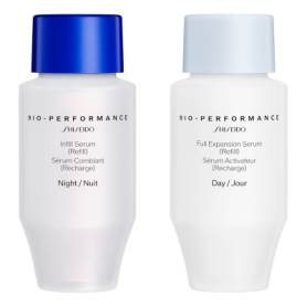 SHISEIDO Bio Performance Skin Filler Refill Infill Night & Full Expansion Day Serum Duo