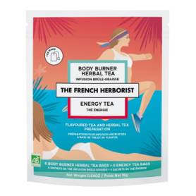 THE FRENCH HERBORIST Flavoured Tea and Herbal Tea Preparation 12 Bags