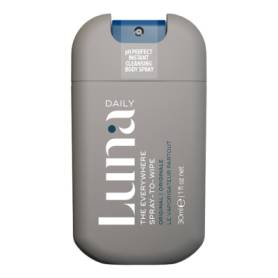 LUNA DAILY The Original Everywhere Spray-To-Wipe Mini - With Prebiotics + Vit C & E 30ml