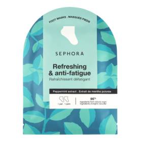 SEPHORA COLLECTION Intense Hydration Infused Foot Mask Socks Peppermint