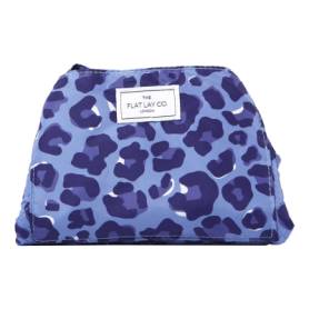 THE FLAT LAY CO. Drawstring Blue Leopard