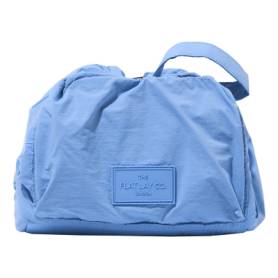 THE FLAT LAY CO. Drawstring Blue Parachute Makeup Bag