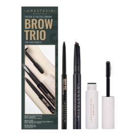 Frozen & Fuller Looking Brow Trio Dark Brown