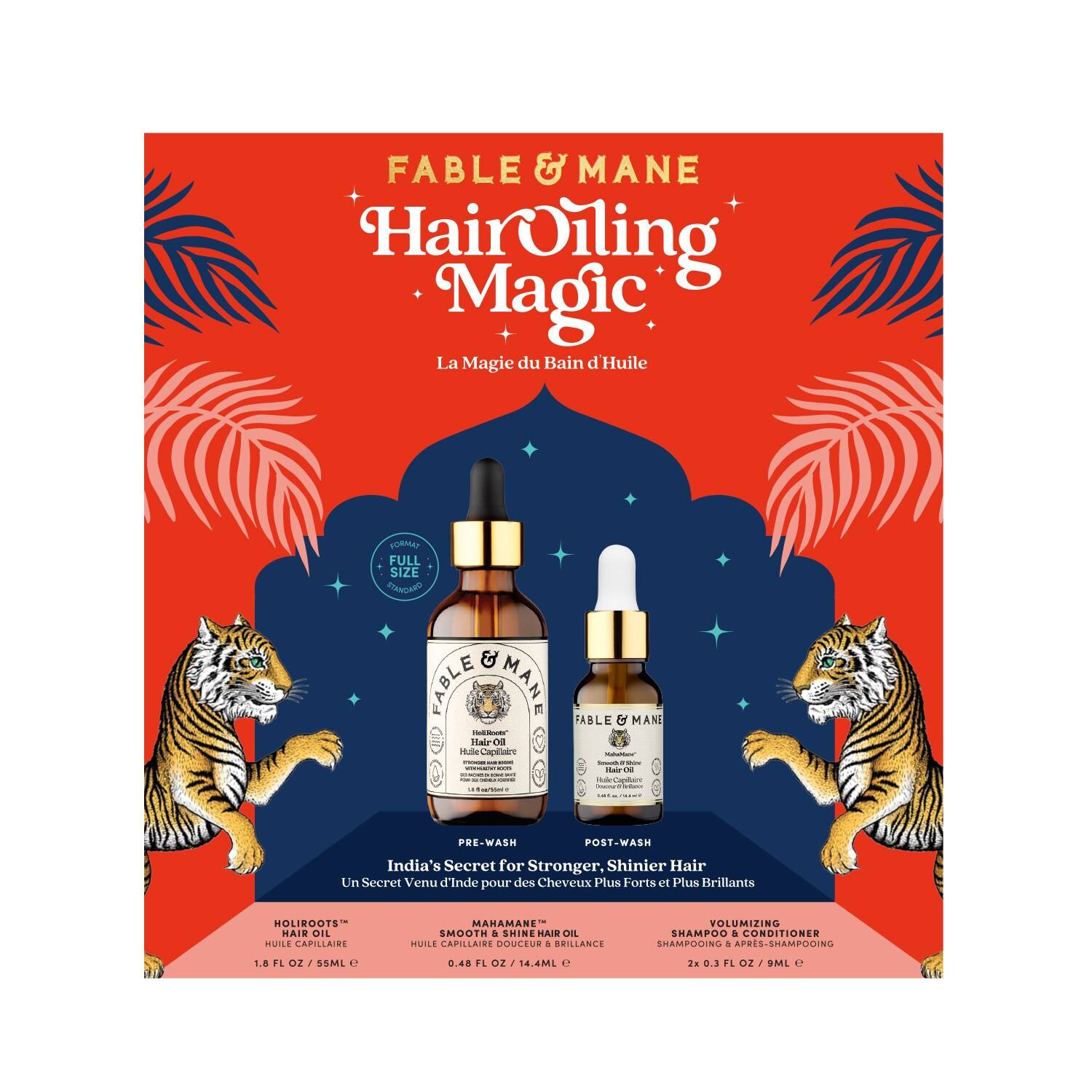 FABLE & MANE Hair Oiling Magic Set | SEPHORA UK