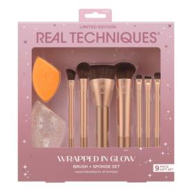 REAL TECHNIQUES Wrapped In Glow Brush and Sponge