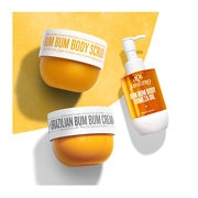 Sol de Janeiro Brazilian Bum Bum Body Scrub 220g, Brazilian Bum Bum Cream 240ml, Bum Bum Body Firmeza Oil 100ml