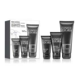 CLINIQUE Daily Hydration Men's for Normal to Dry Skin Skincare Set