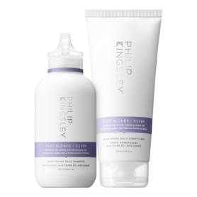 PHILIP KINGSLEY Pure Blonde/Silver Shampoo 250ml & Conditioner 200ml Duo Pure Blonde/Silver Shampoo 250ml & Conditioner 200ml Duo