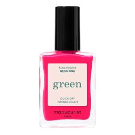 MANUCURIST Nail Polish Green 15ml Green Neon Pink