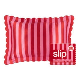 SLIP Pure Silk Queen Pillowcase with Scalloped Edge Sunshade