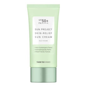 THANKYOU FARMER Sun Project Skin Relief Sun Cream SPF50+ PA++++  50ml