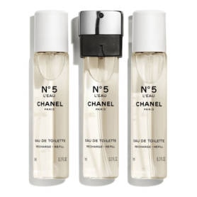 CHANELN°5  L'EAU 3 x 7ML PURSE SPRAY REFILL