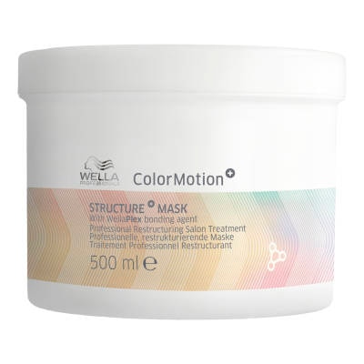 Color Motion+ Structure+ Mask with Wellaplex Bonding Agent for Colour Protection