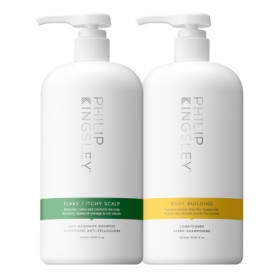 PHILIP KINGSLEY Flaky / Itchy Scalp Shampoo & Body Building Conditioner Duo