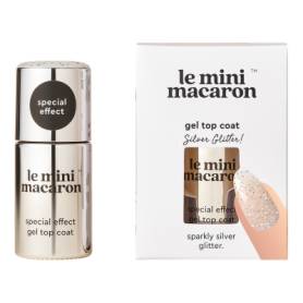 LE MINI MACARON Silver Glitter Gel Top Coat 8.5ml